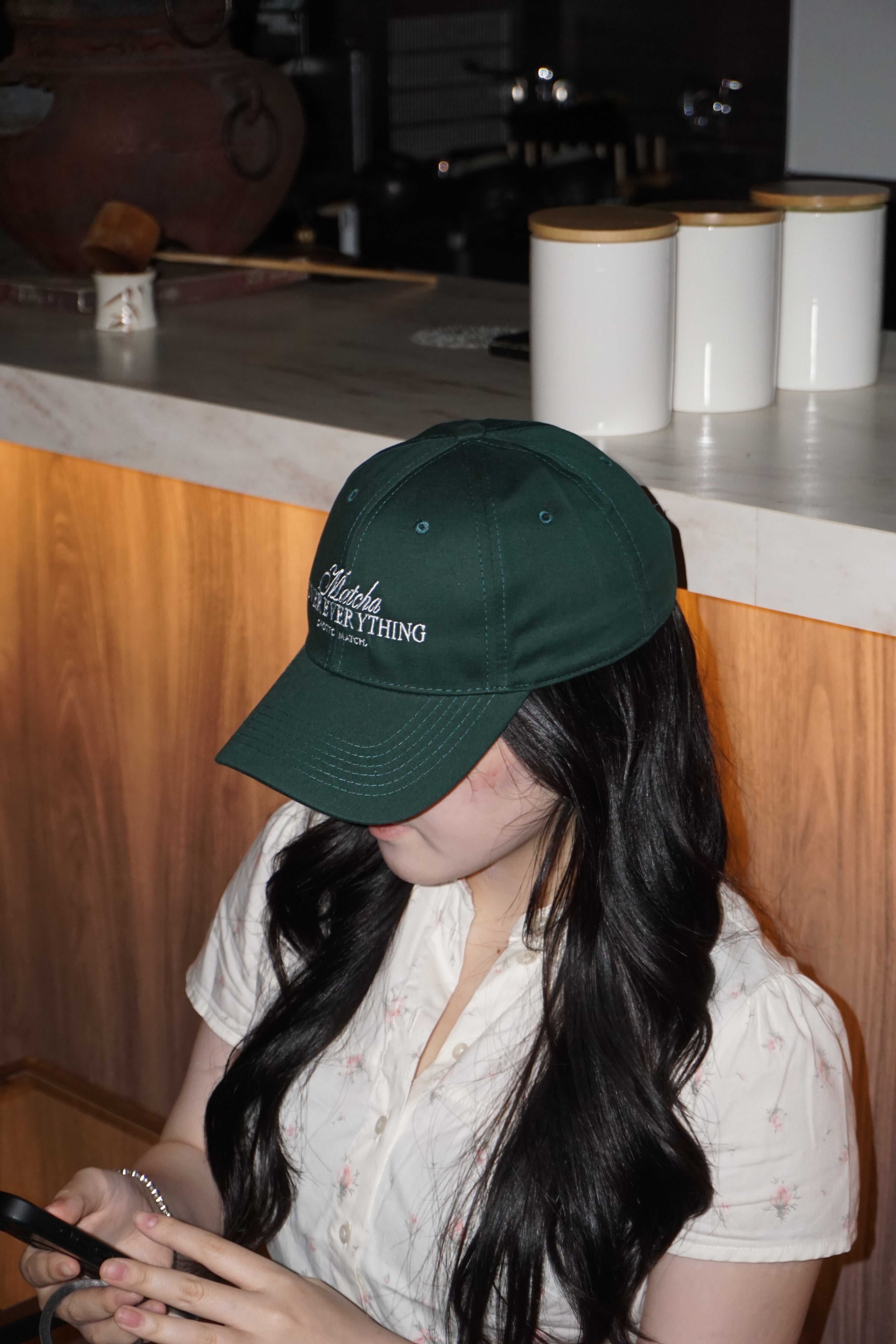Matcha Over Everything Cap
