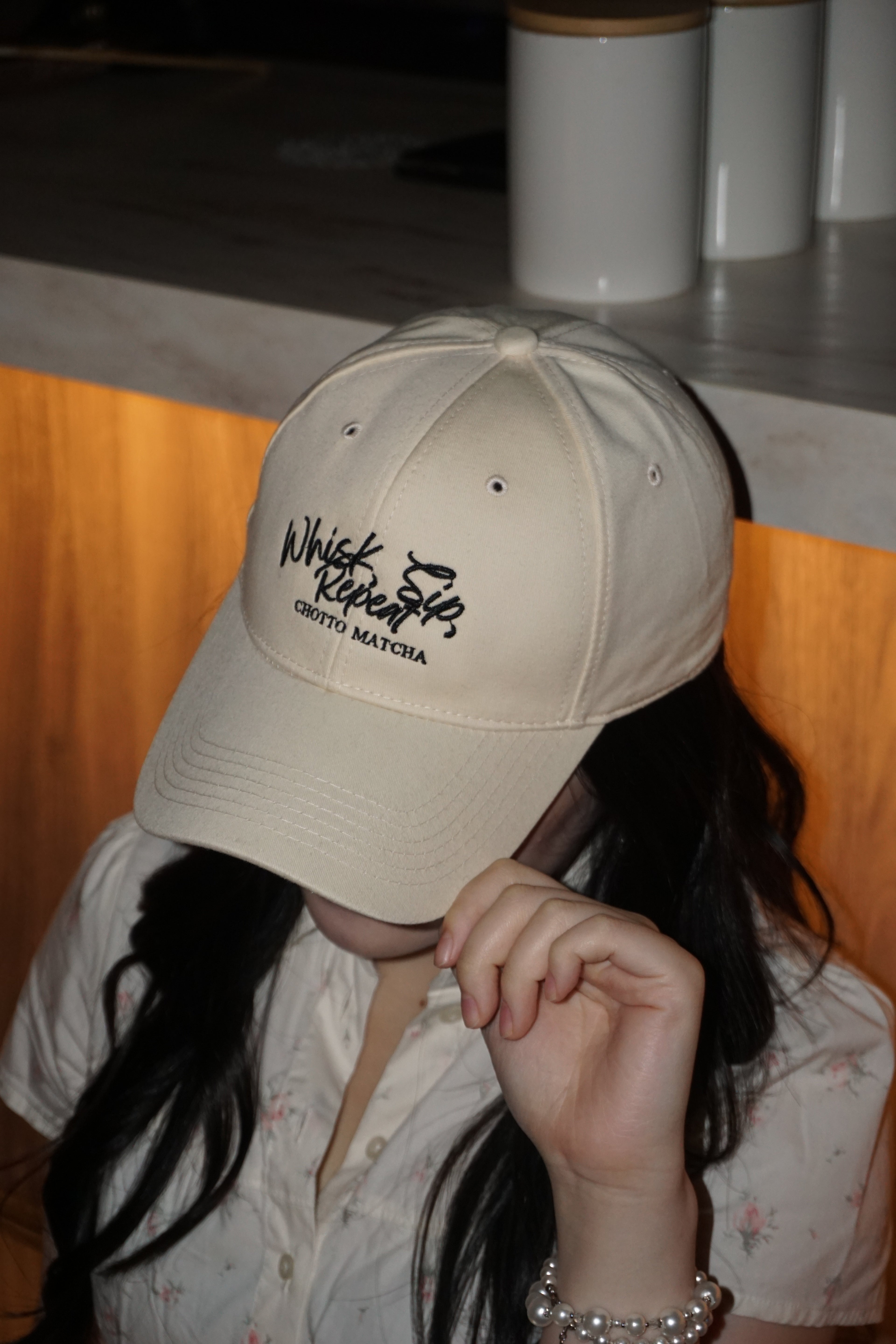 Whisk, Sip,Repeat Cap