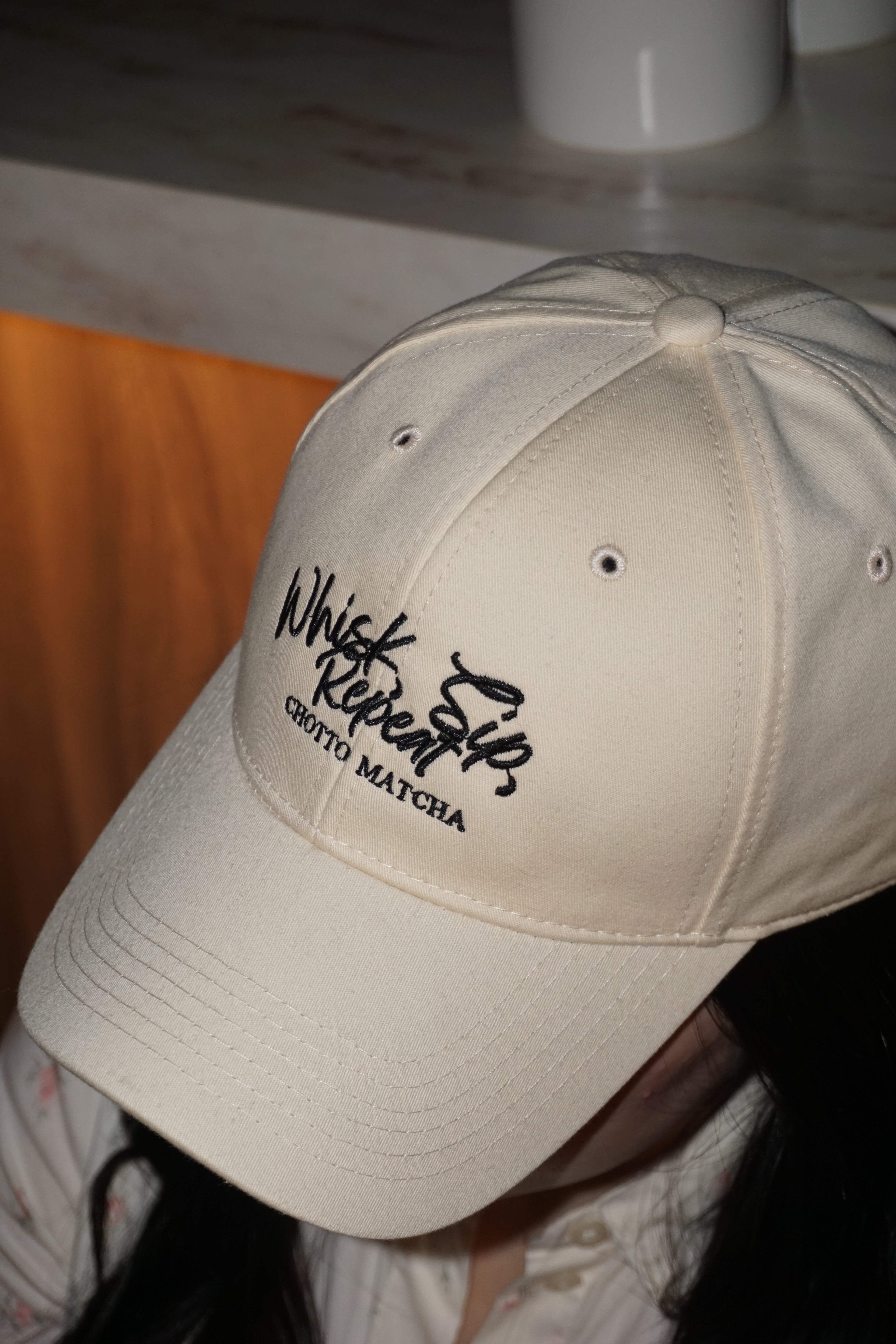 Whisk, Sip,Repeat Cap
