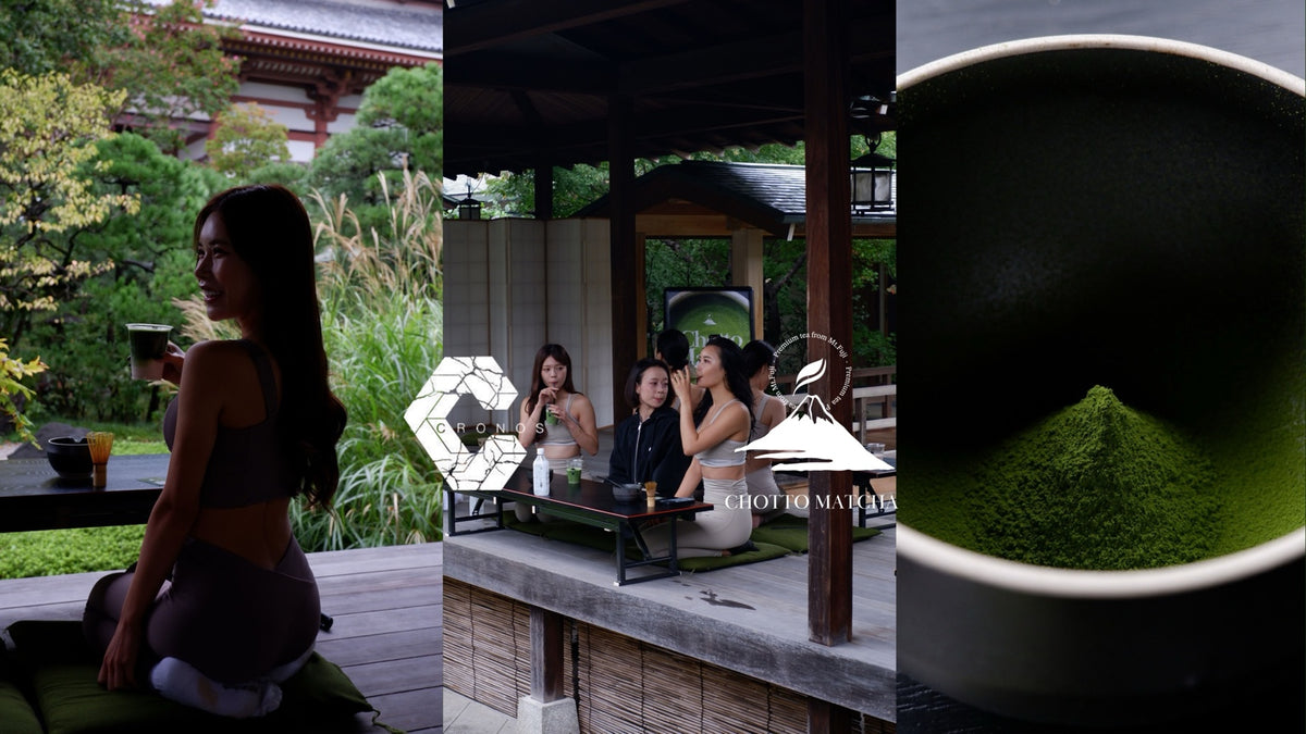 cronos x Chotto Matcha collaboration